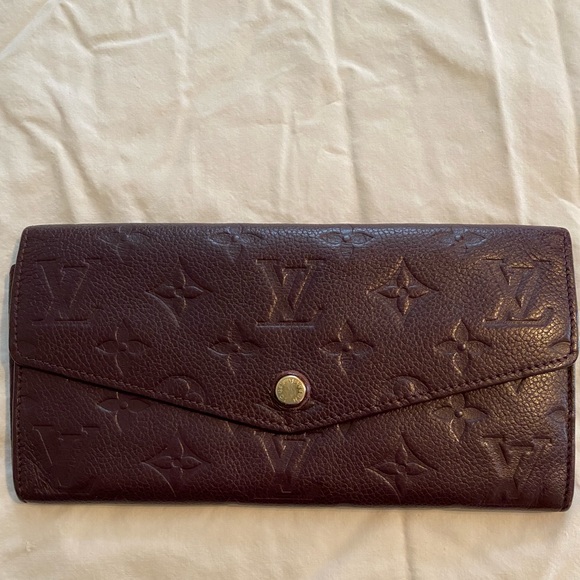 Louis Vuitton Empreinte Leather Curieuse Aube Wallet - Picture 1 of 8